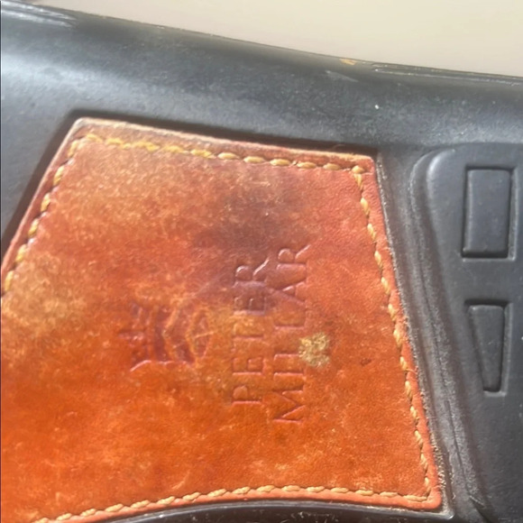 Peter Millar Bit Loafers with Moccasin Construction - Picture 3 of 5